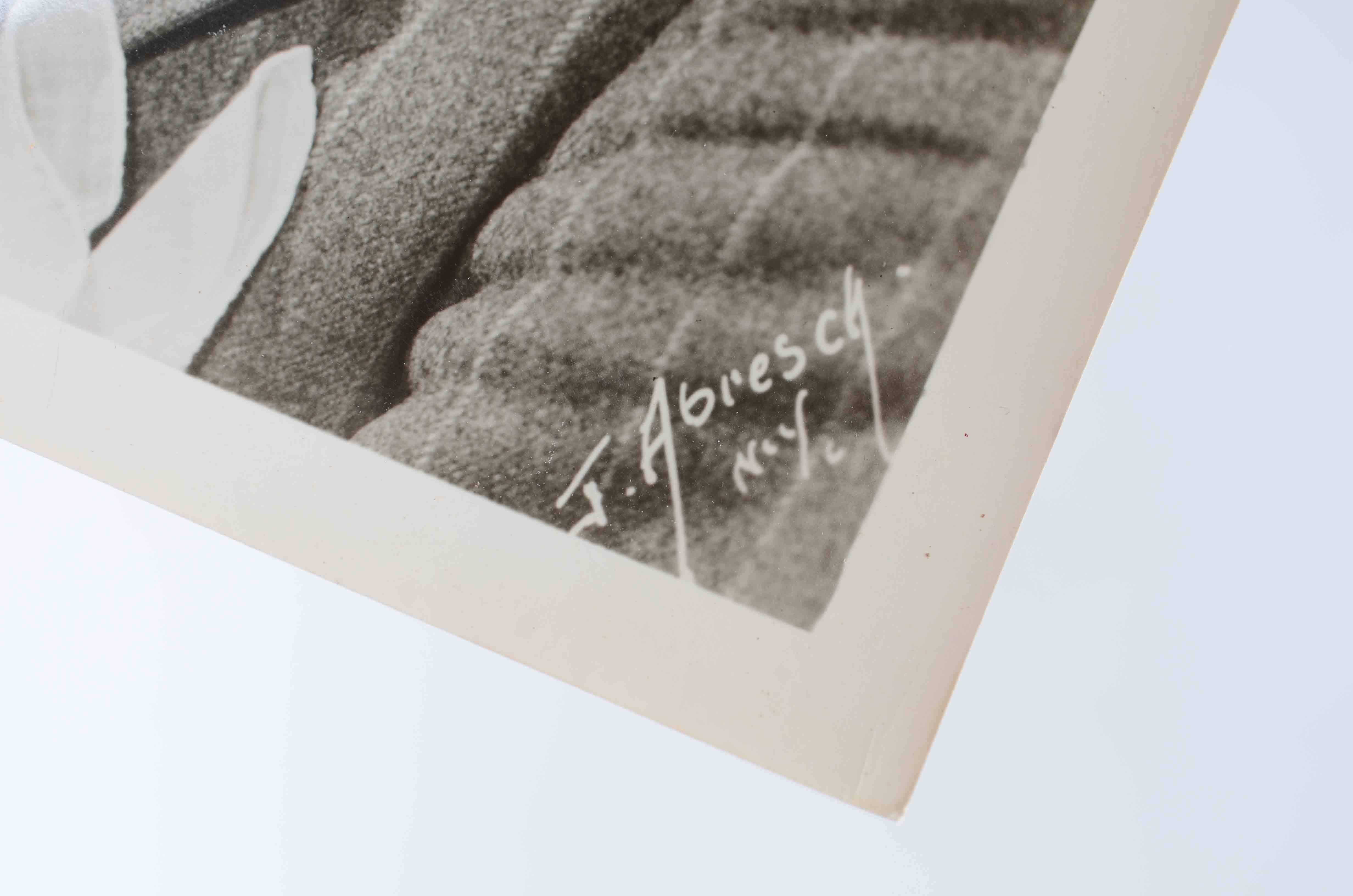 Signed Original Vintage Black and White Photograph of "Dell"