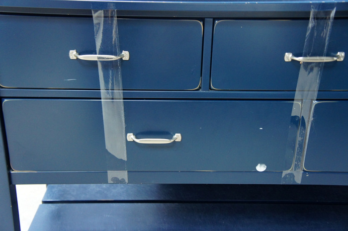 Pottery Barn Kids 'Camp' Twin over Full Bunk Bed and Matching Night Stand