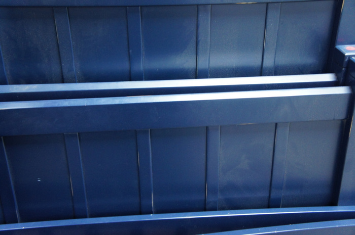 Pottery Barn Kids 'Camp' Twin over Full Bunk Bed and Matching Night Stand