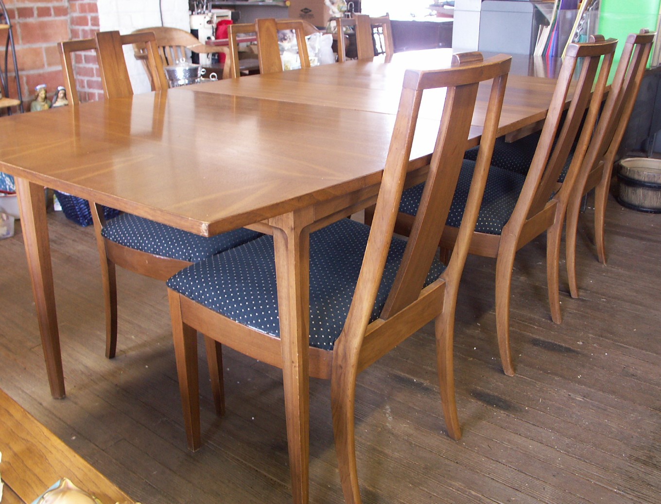 Broyhill Forward '70 Dining Table and Chairs