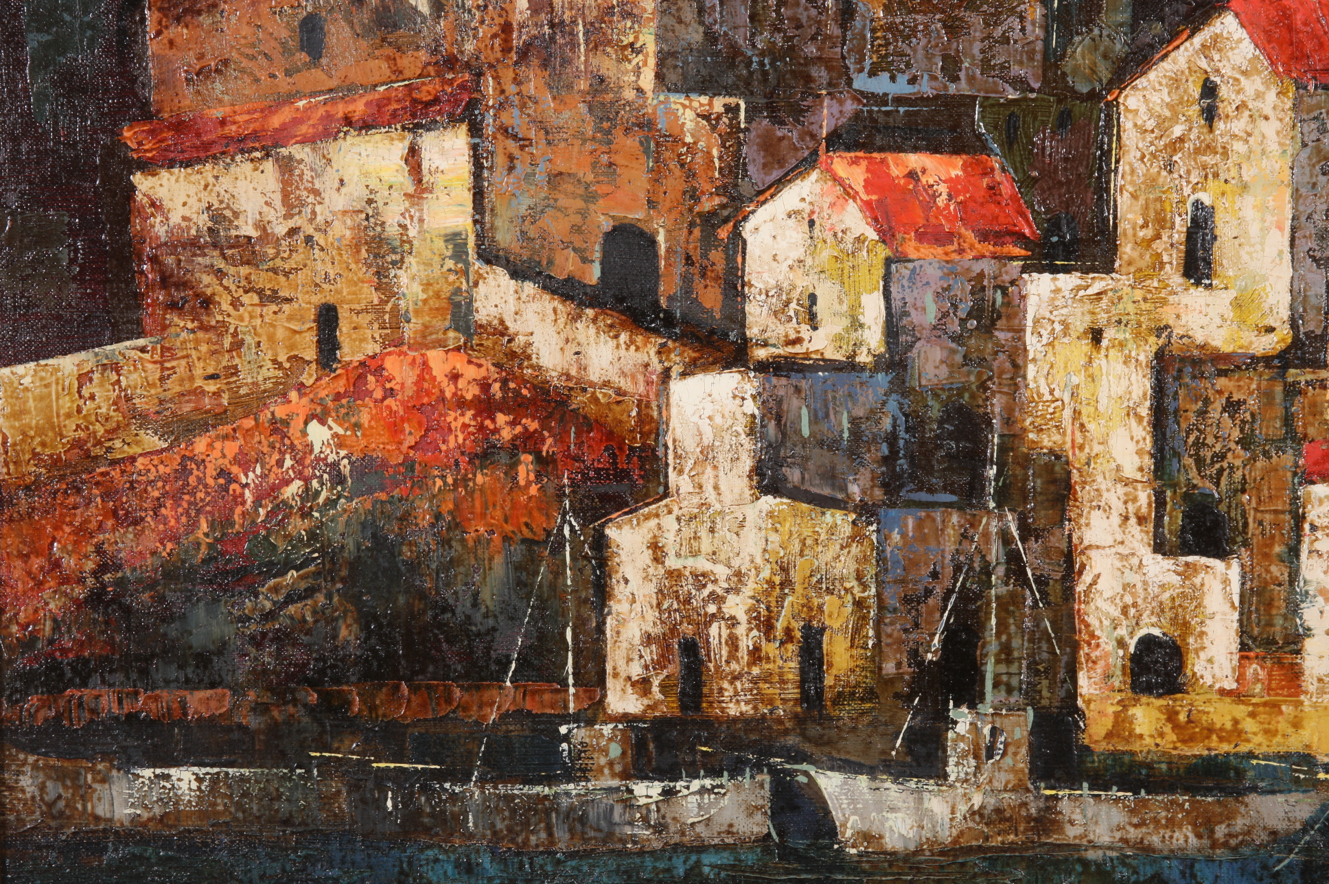 Original Oil on Canvas Signed F. Toro