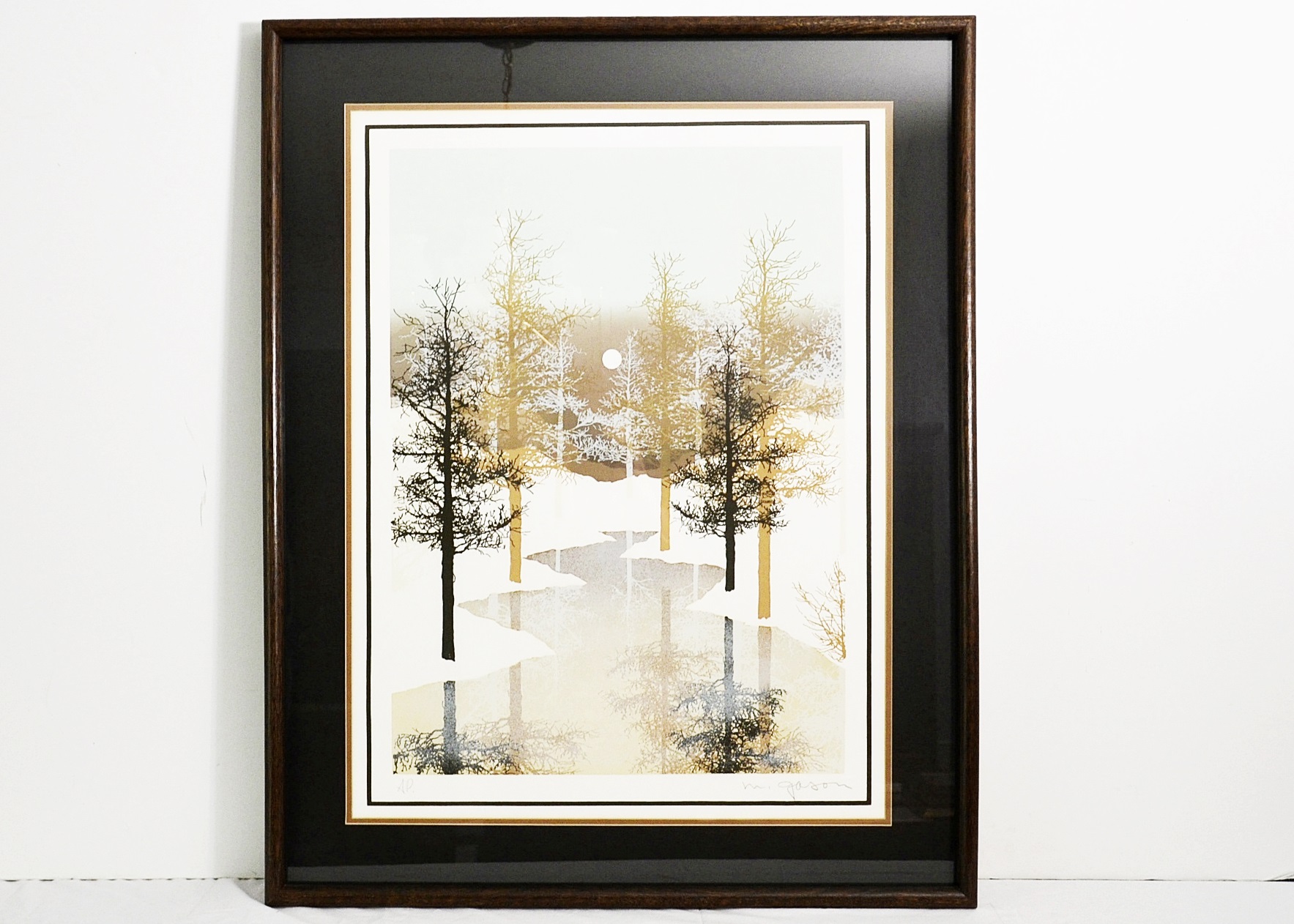 Gason signed and numbered serigraph.