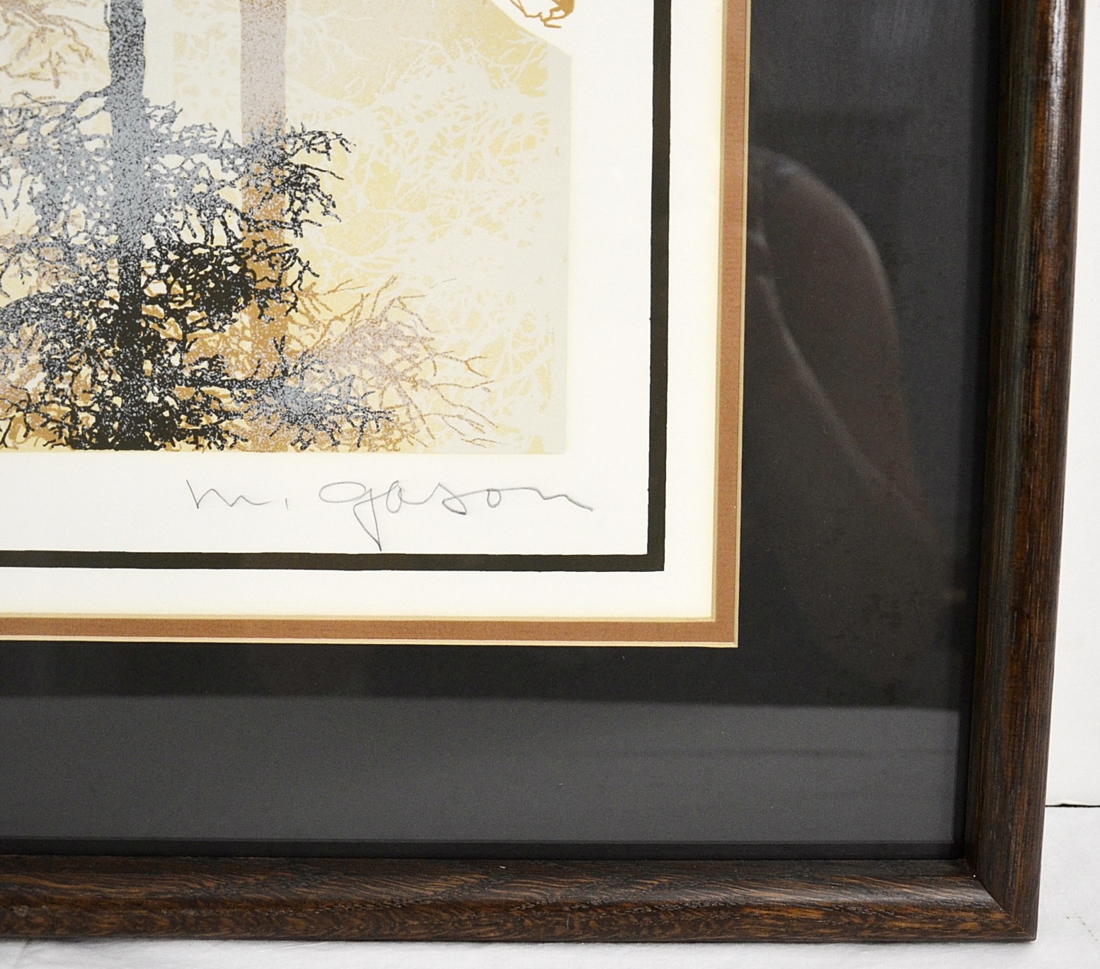 Gason signed and numbered serigraph.