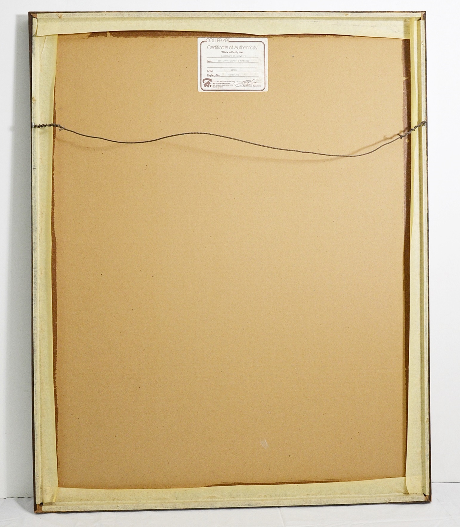 Gason signed and numbered serigraph.