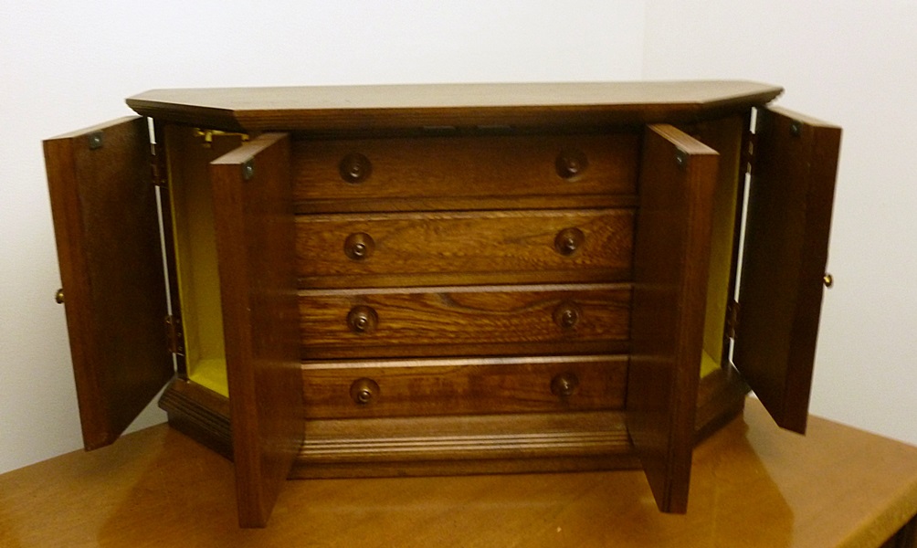 Mid Century Modern Jewelry Box 