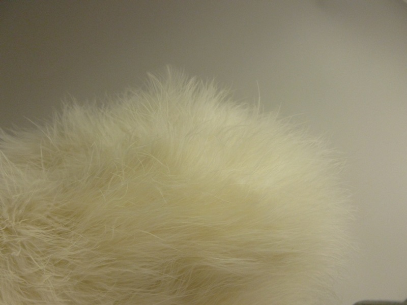 Three Vintage Ostrich Feather Hats