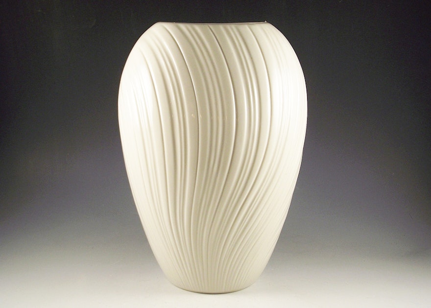 Large Lenox vase.