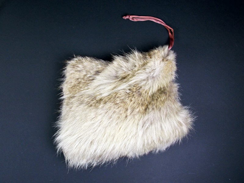 Vintage Fur Muff/Handbag