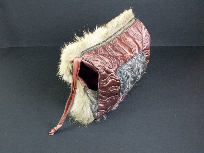 Vintage Fur Muff/Handbag