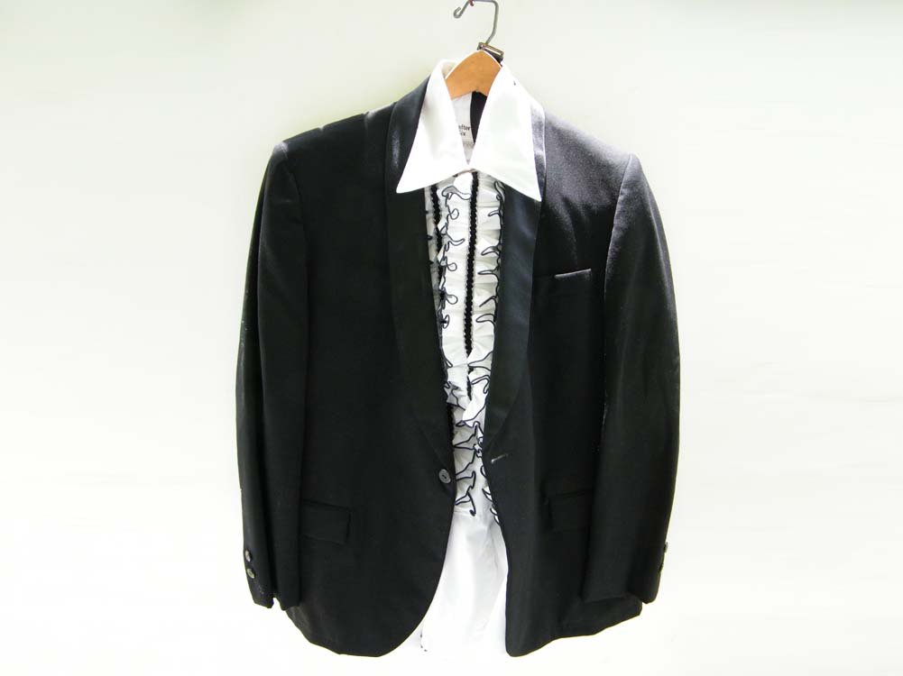 Vintage Wool Tuxedo with Cummerbund