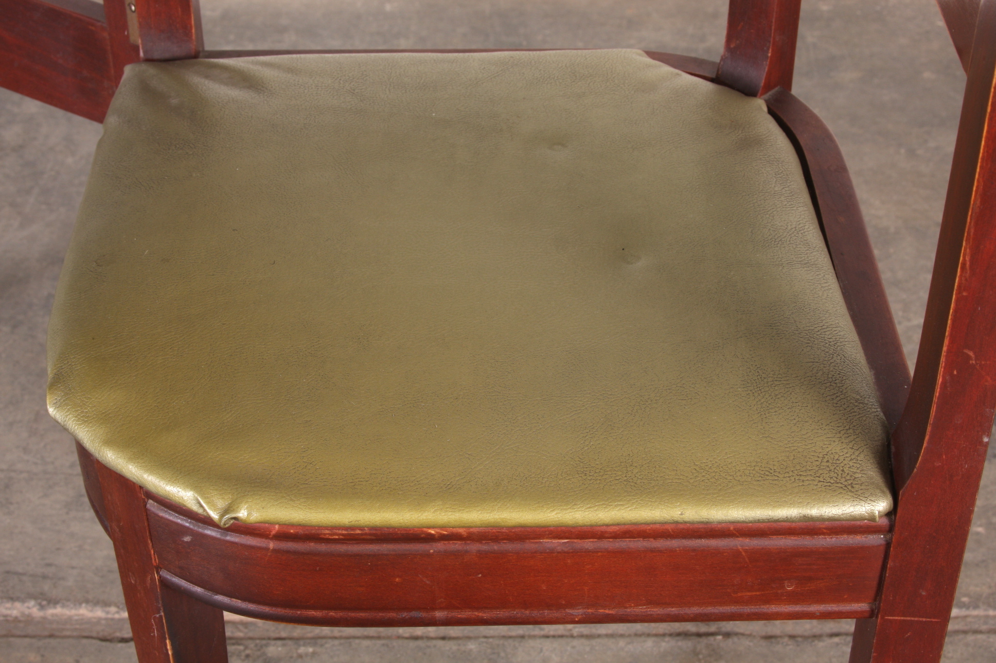 Small Mid Century Telephone Table with Swinging Chair