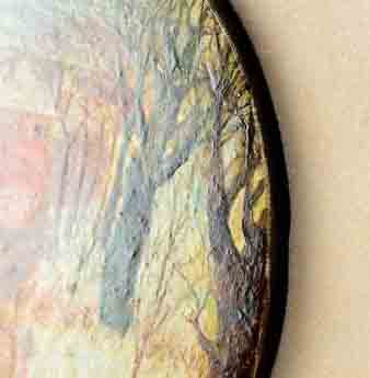 David Miretsky Miniature Oil and Lacquer on Panel