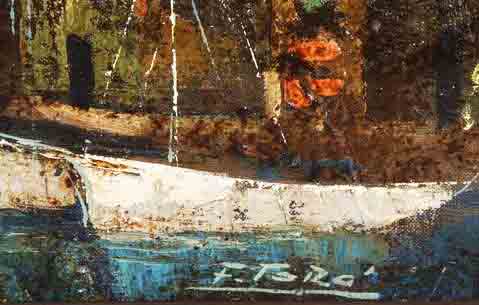 Original Oil on Canvas Signed F. Toro