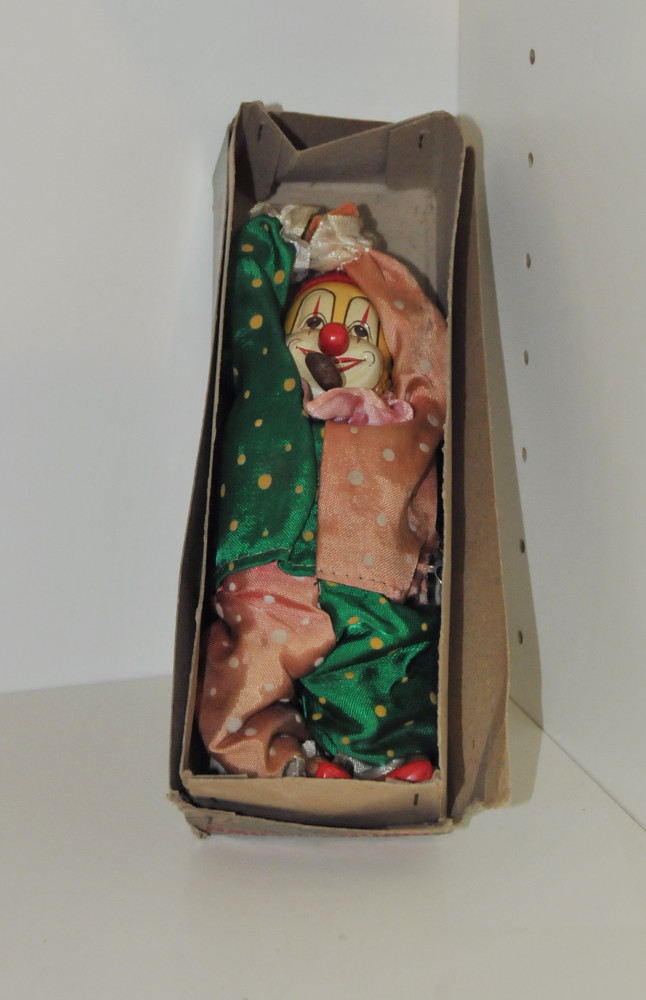 Vintage Fabric Clown 