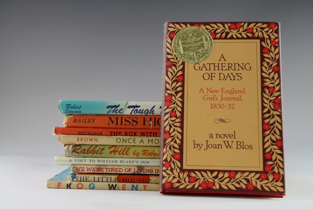 Vintage Newbery and Caldecott Winning Children's Books