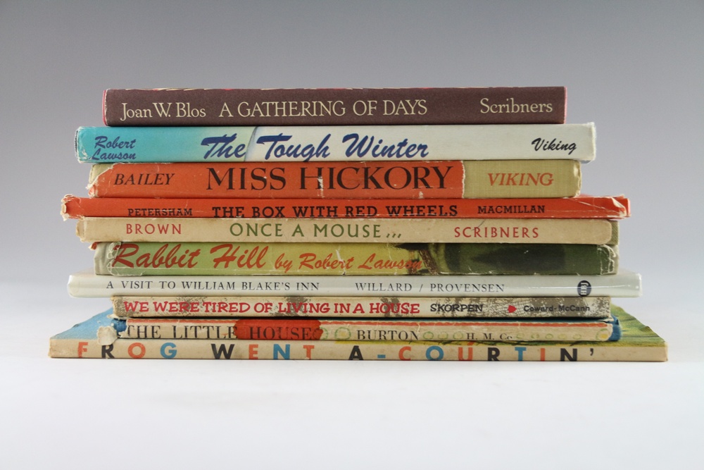 Vintage Newbery and Caldecott Winning Children's Books