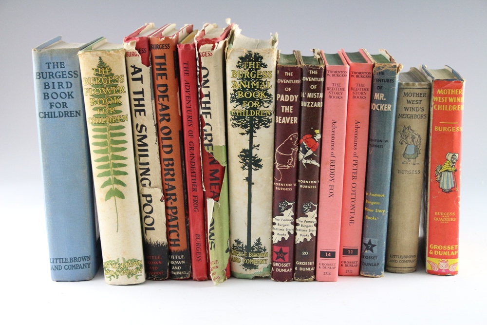 Collection of Thornton W. Burgess Books for Children
