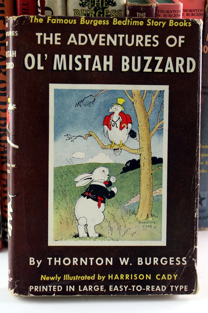 Collection of Thornton W. Burgess Books for Children
