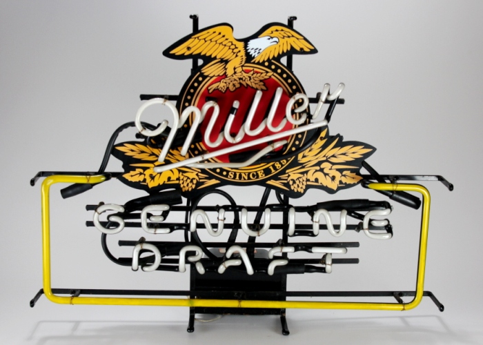 Miller Genuine Draft Neon Sign