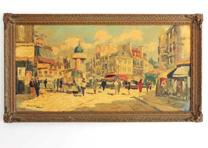 Reproduction Embossed Print by Artist Mazcel Dezain