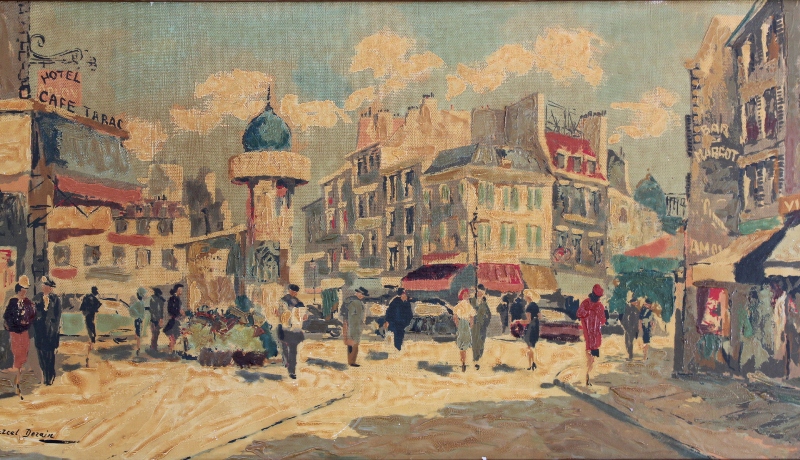 Reproduction Embossed Print by Artist Mazcel Dezain