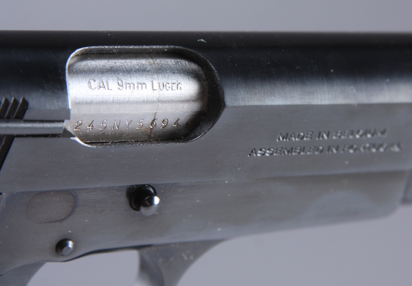 Browning 9mm Single Action Pistol