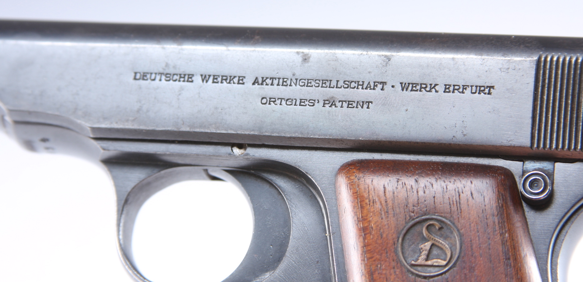 1921 German Ortgies 6.35mm Pistol