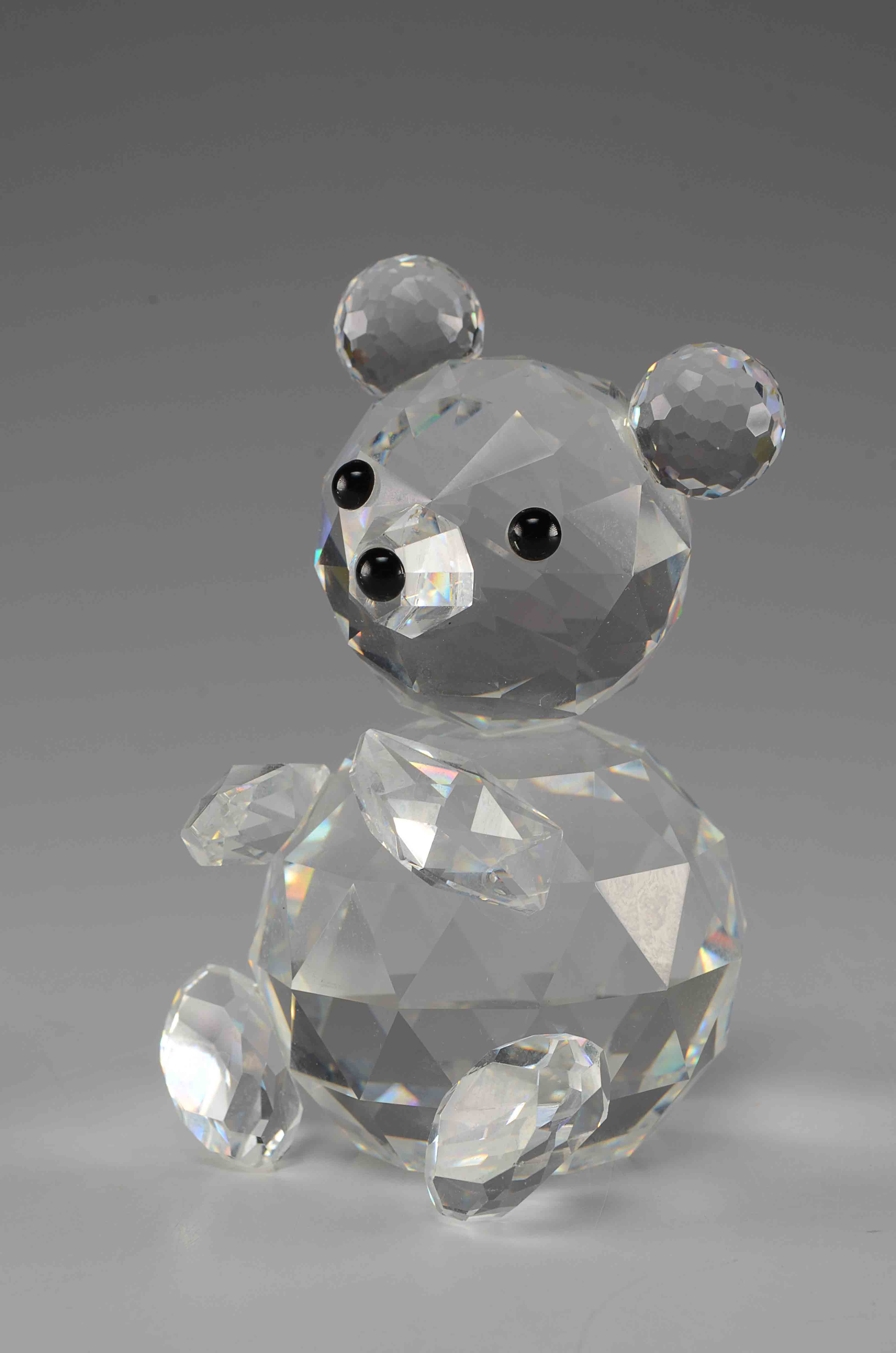 Swarovski Crystal Teddy Bear Pair