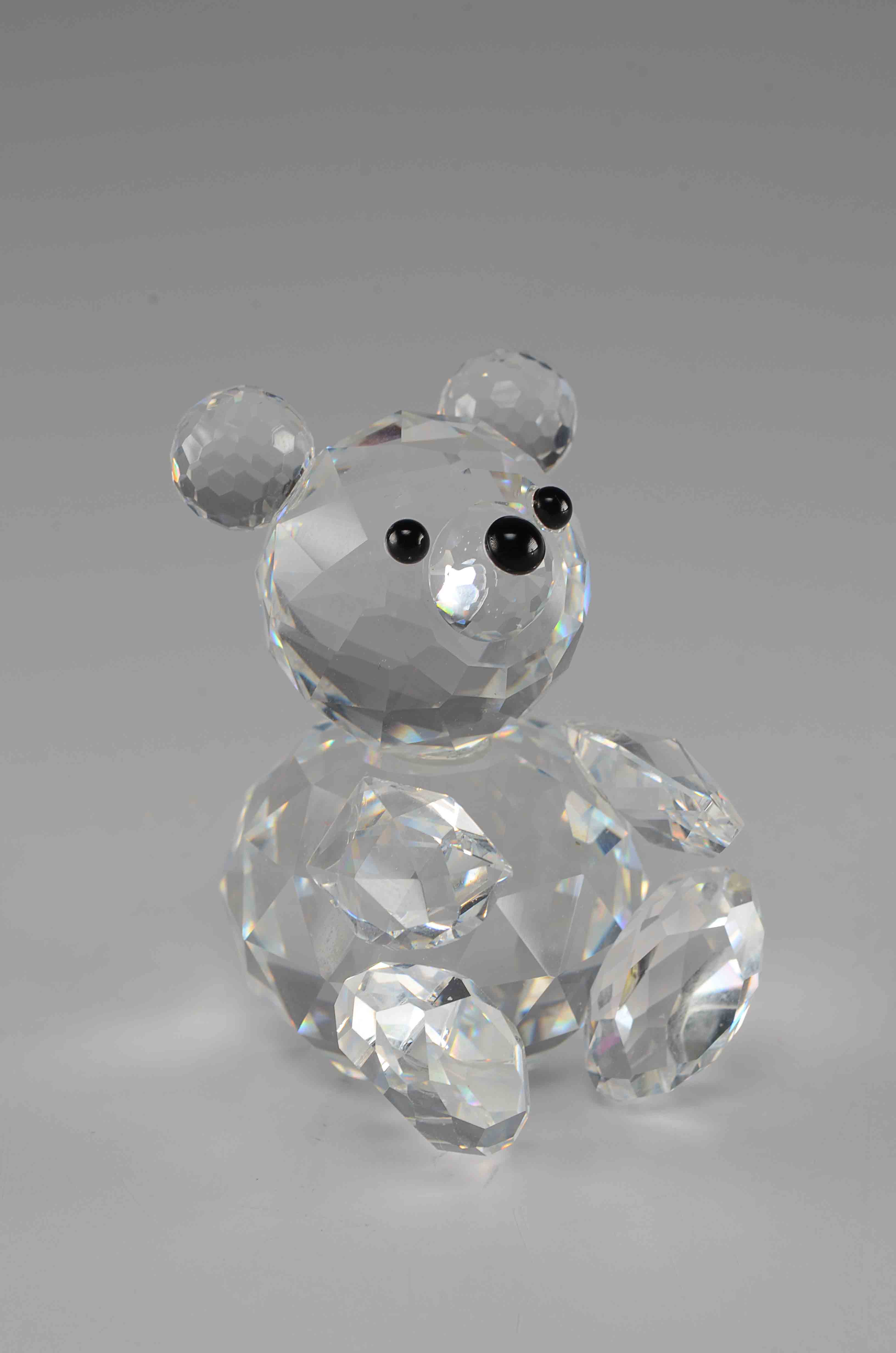 Swarovski Crystal Teddy Bear Pair