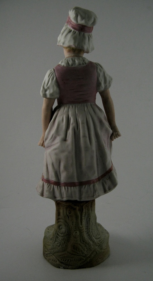 Antique German Bisque Figurine Pair