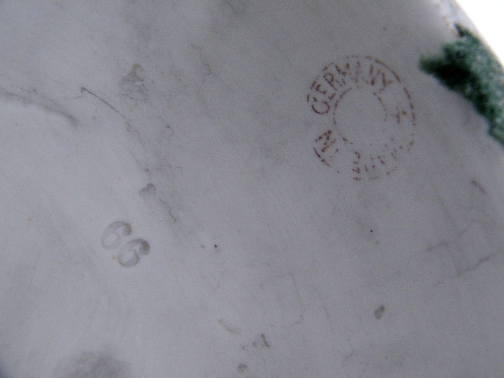 Antique German Bisque Figurine Pair