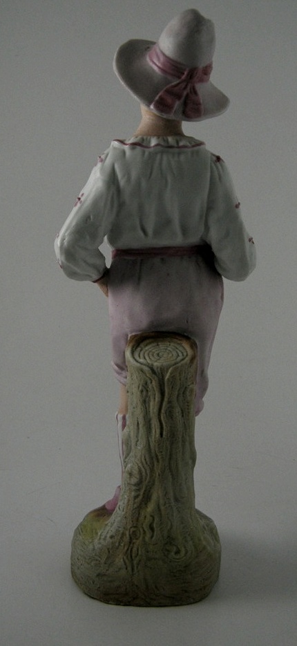 Antique German Bisque Figurine Pair