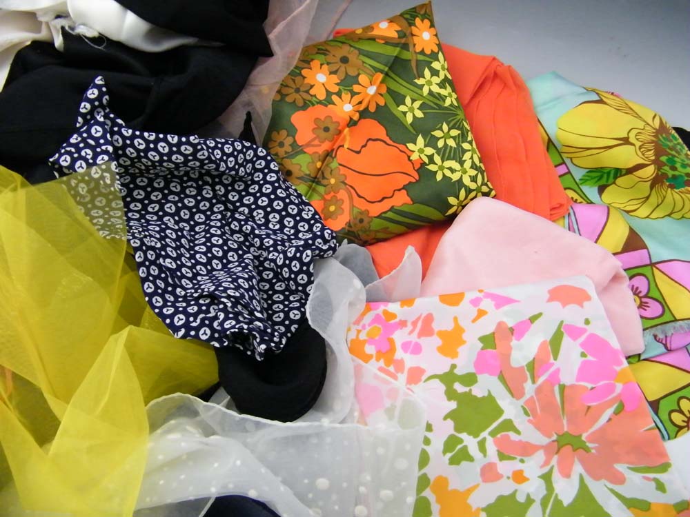 Vintage Silk and Rayon Scarves