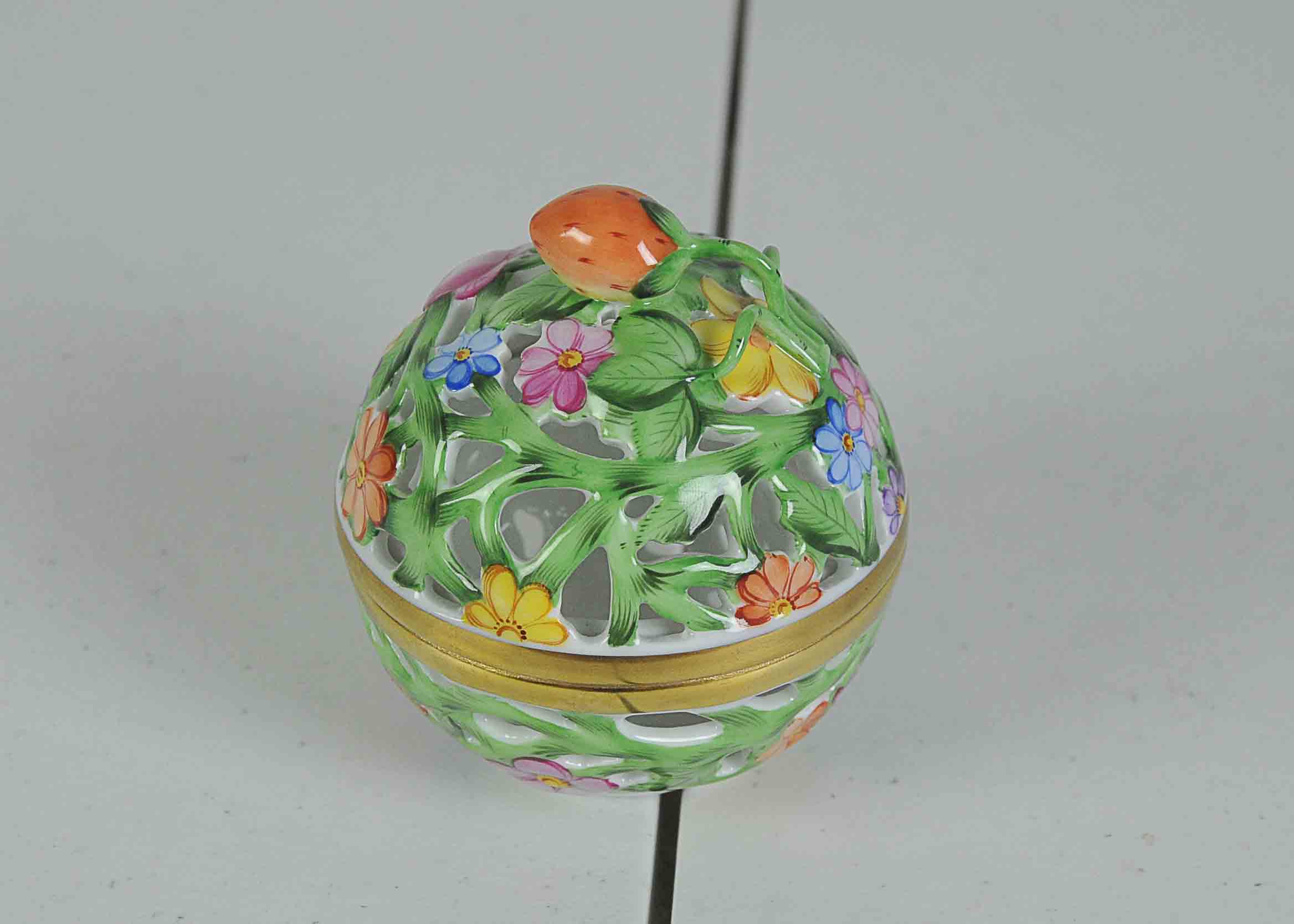 Cloisonne bulbous form bowl