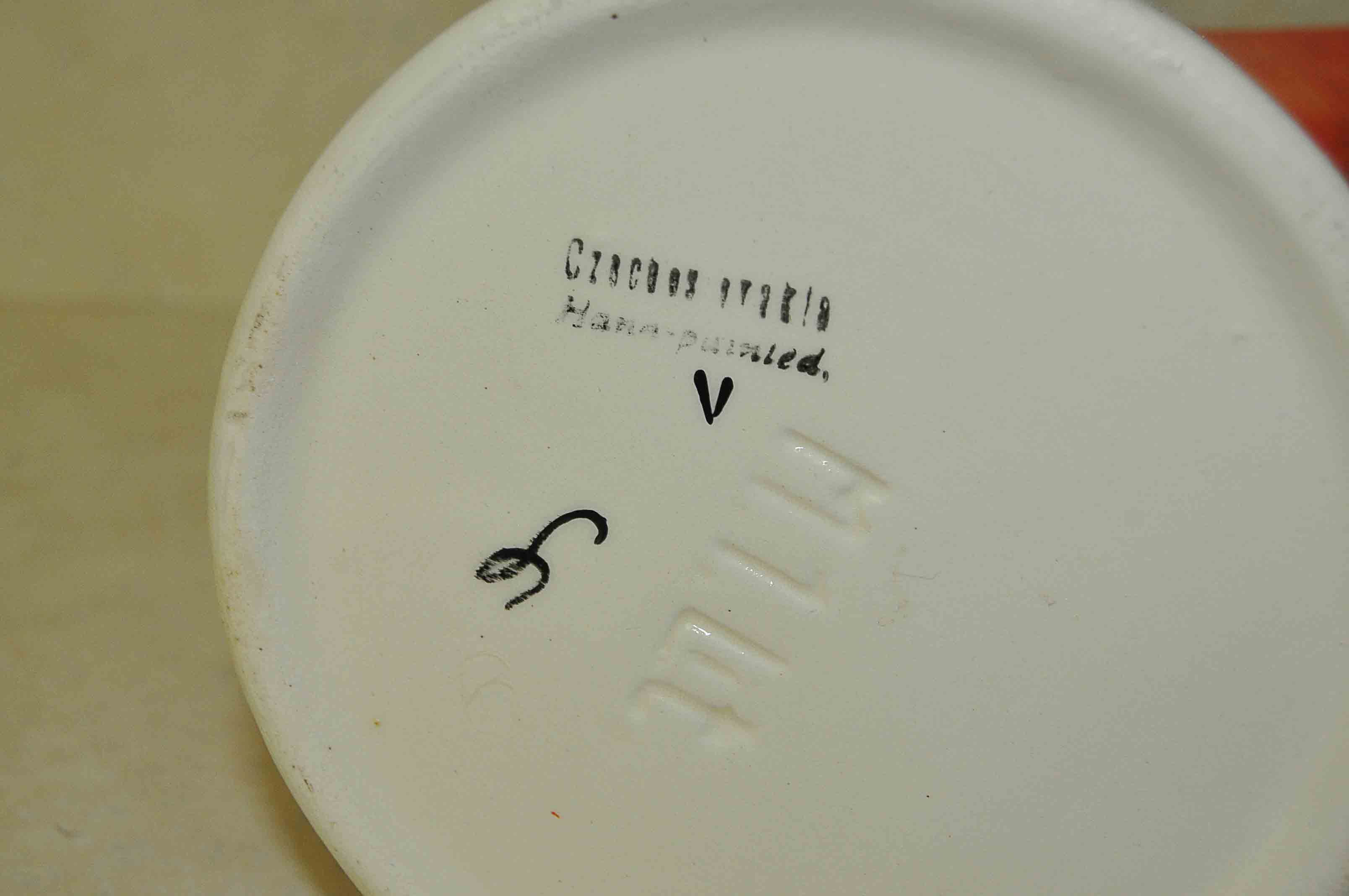 Czech Lidded Pitcher and Box