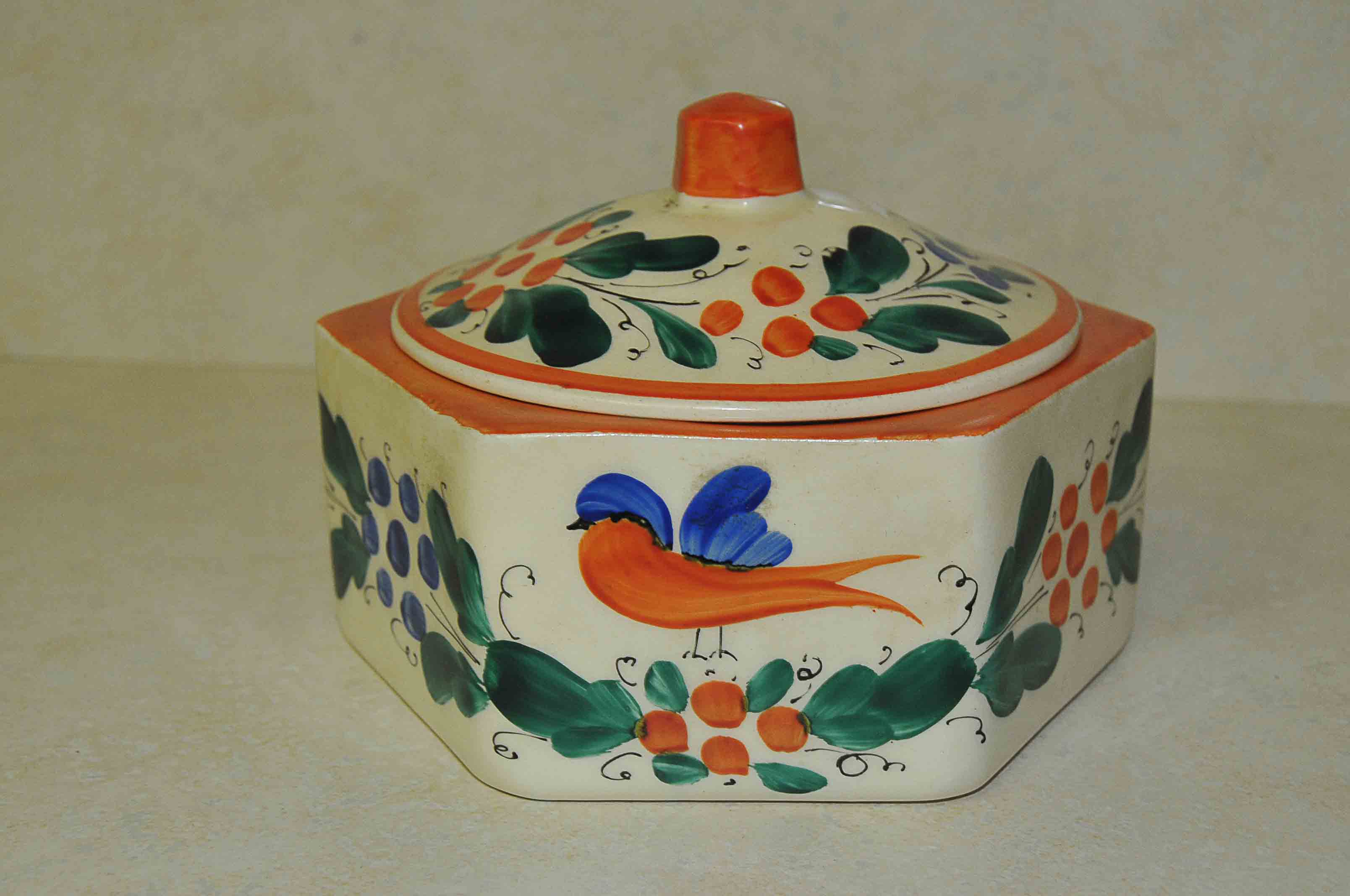 Czech Lidded Pitcher and Box