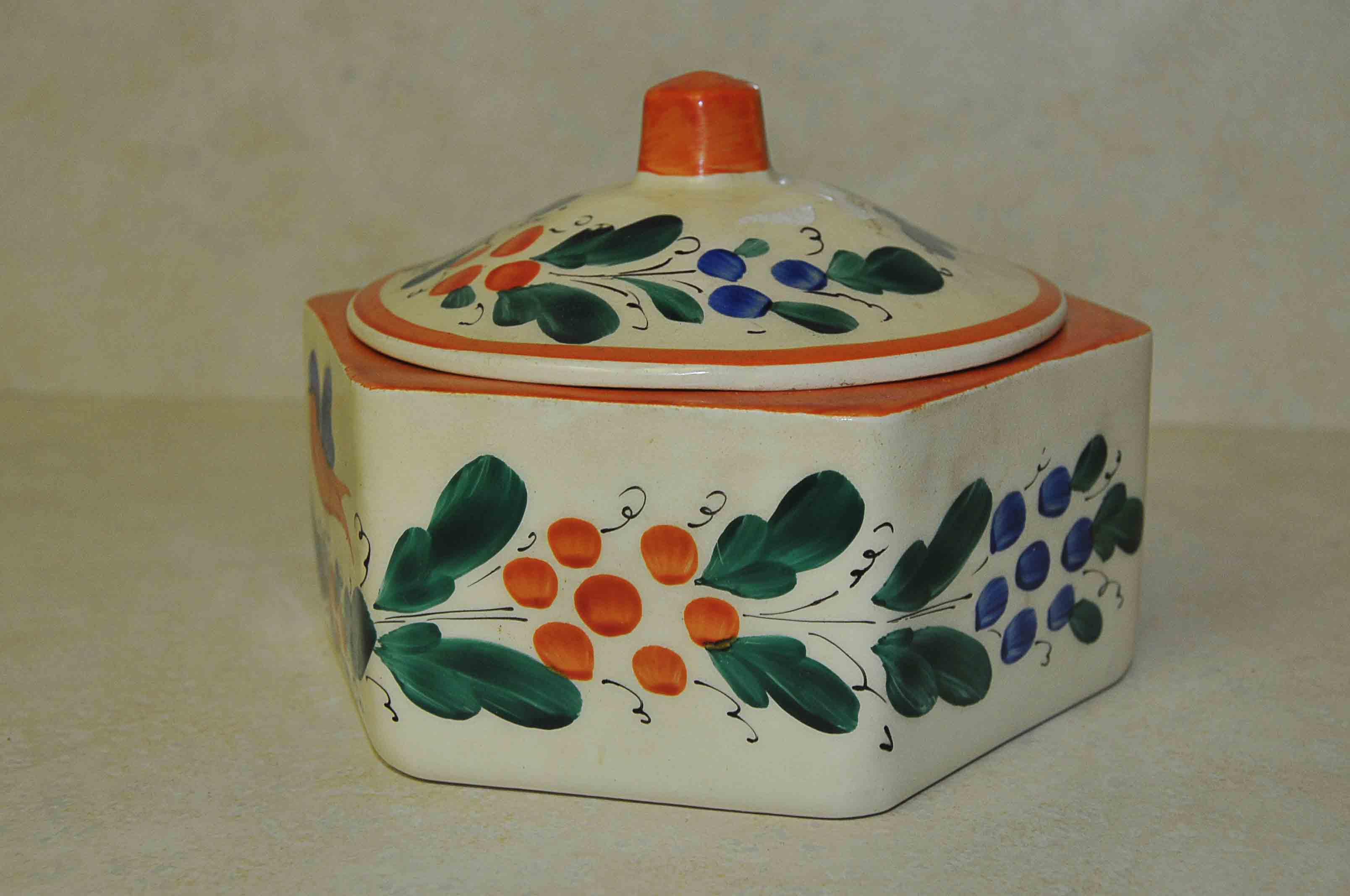 Czech Lidded Pitcher and Box