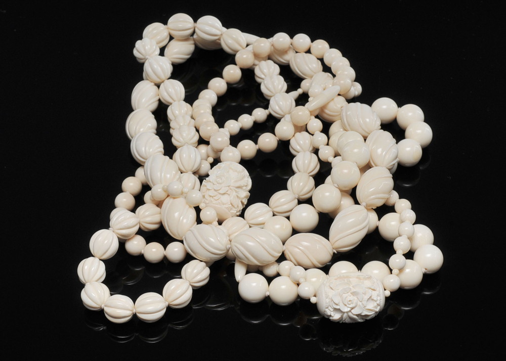 Contemporary Ivory necklaces