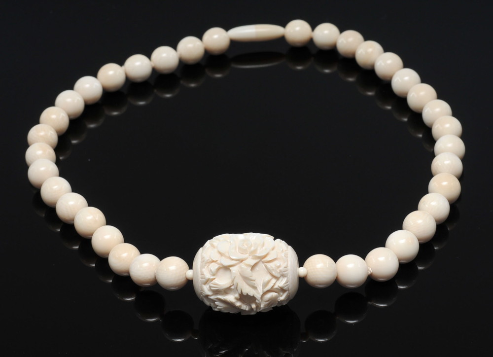 Contemporary Ivory necklaces
