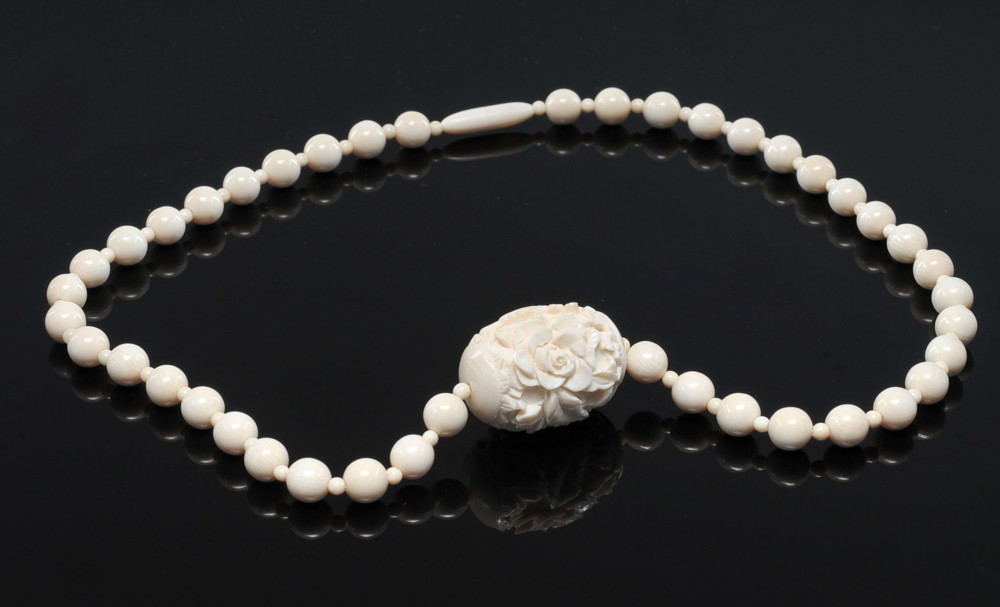 Contemporary Ivory necklaces