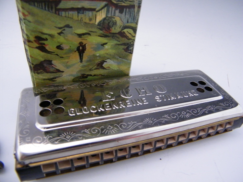 Vintage Hohner 'The Echo Harp' and Jaw Harp