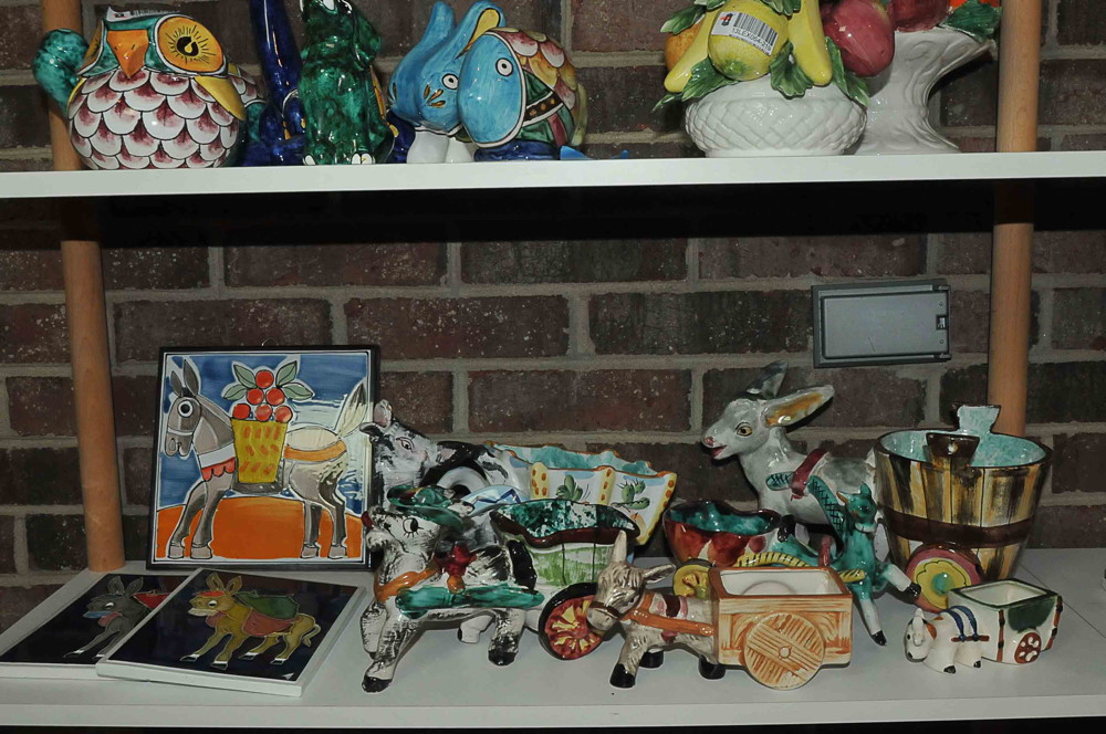 Donkey Pottery and Porcelain Lot