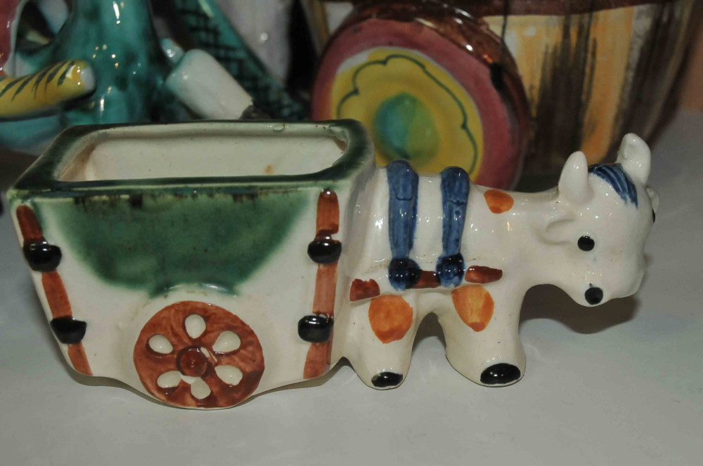 Donkey Pottery and Porcelain Lot