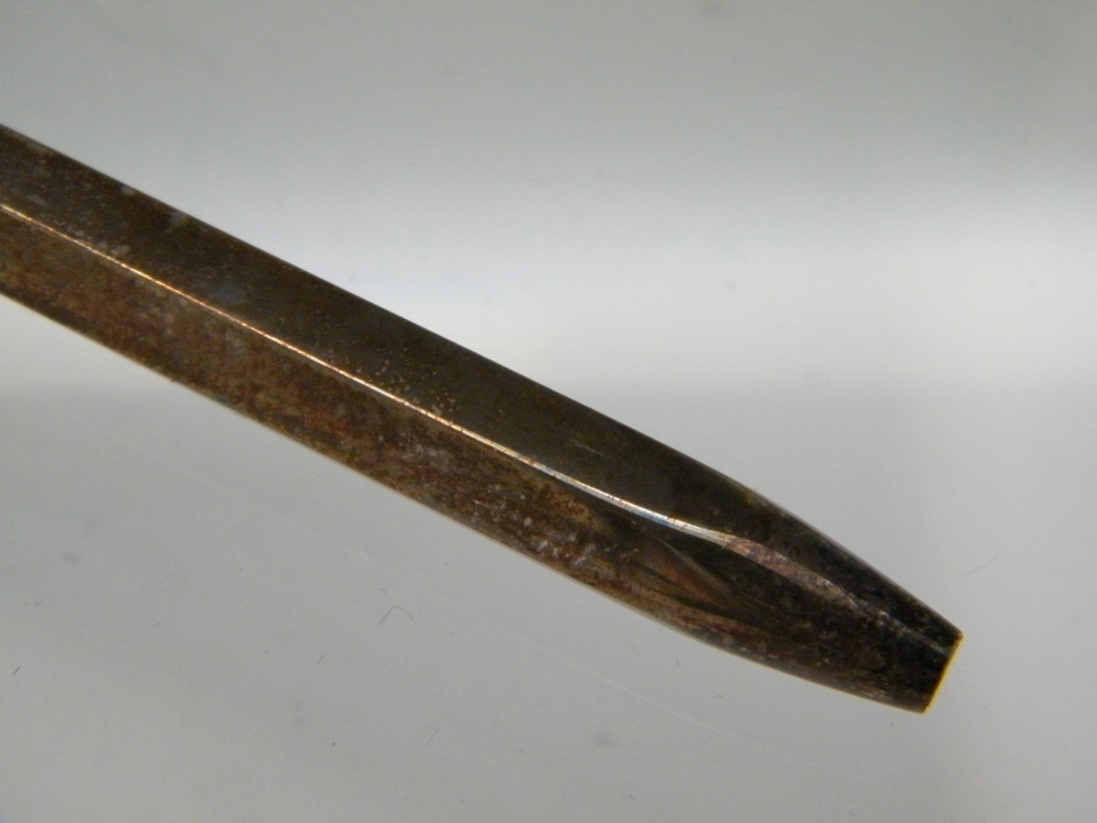 Vintage Sterling Silver Clutch Pencil