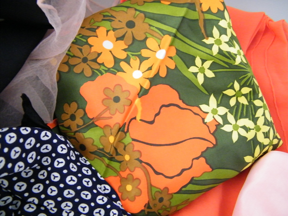 Vintage Silk and Rayon Scarves