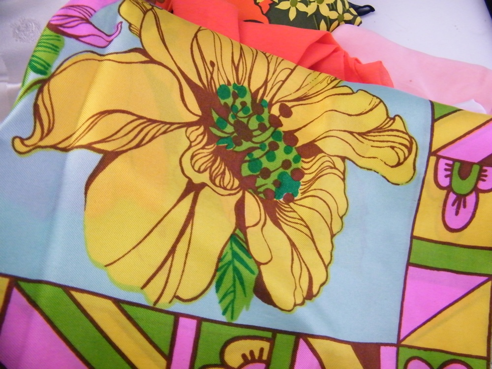 Vintage Silk and Rayon Scarves