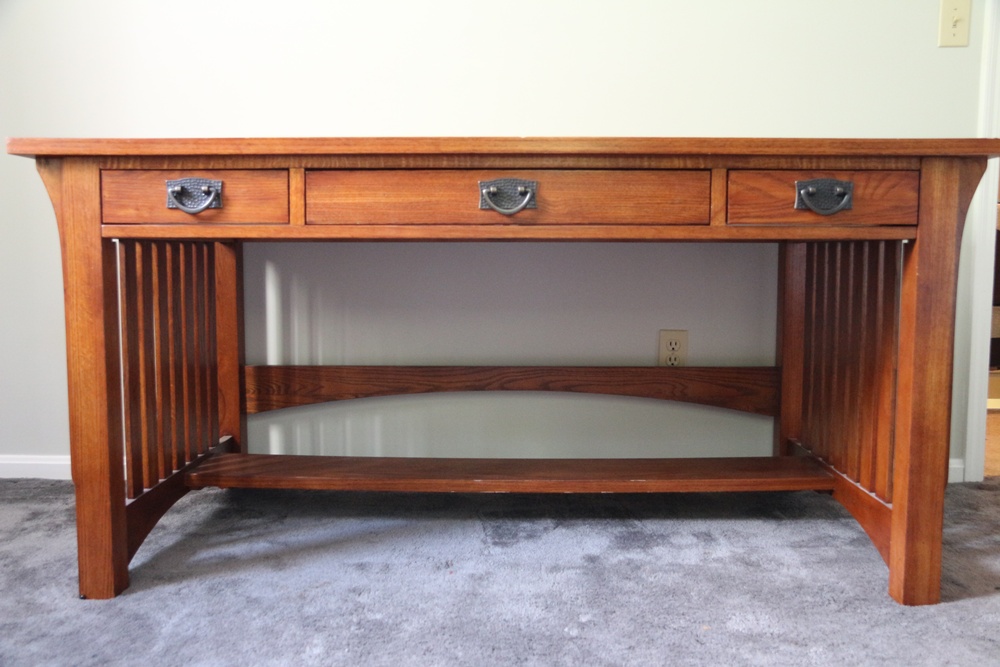 Thomasville Mission Style Desk EBTH