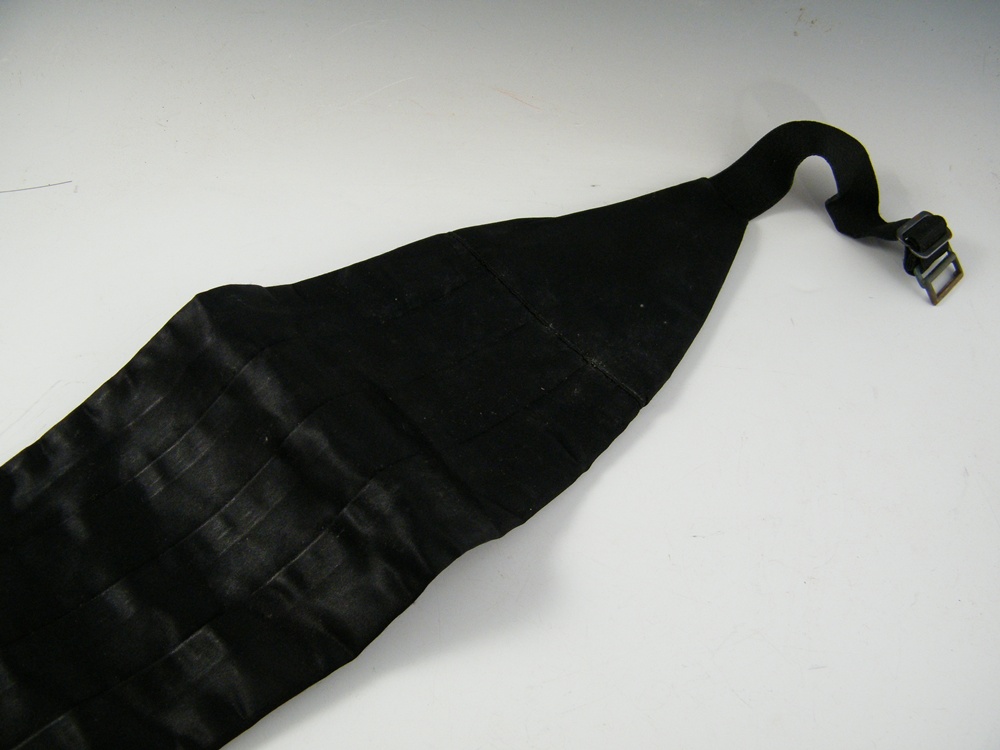Vintage Wool Tuxedo with Cummerbund