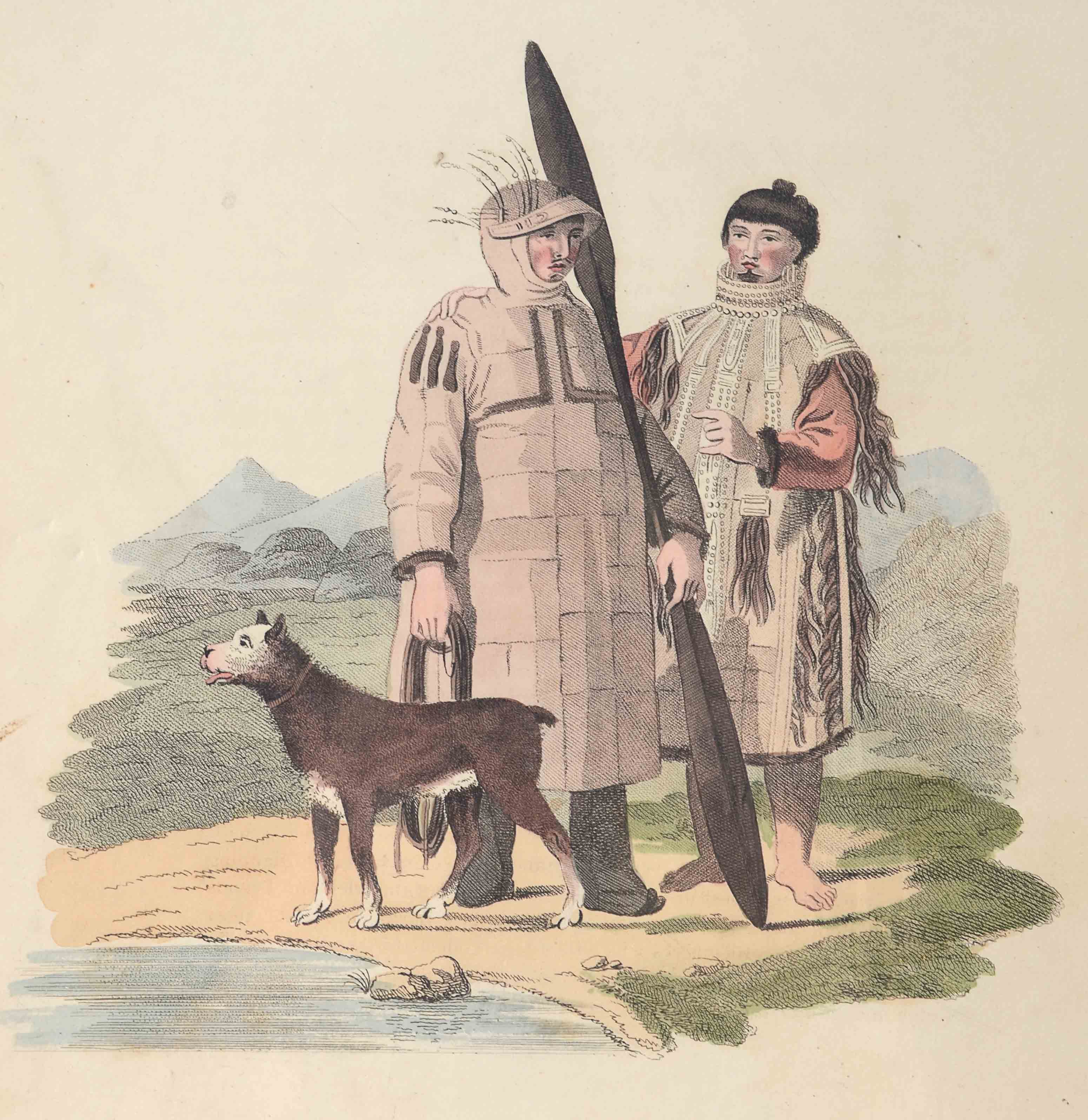 Triplet of Anthropological Prints