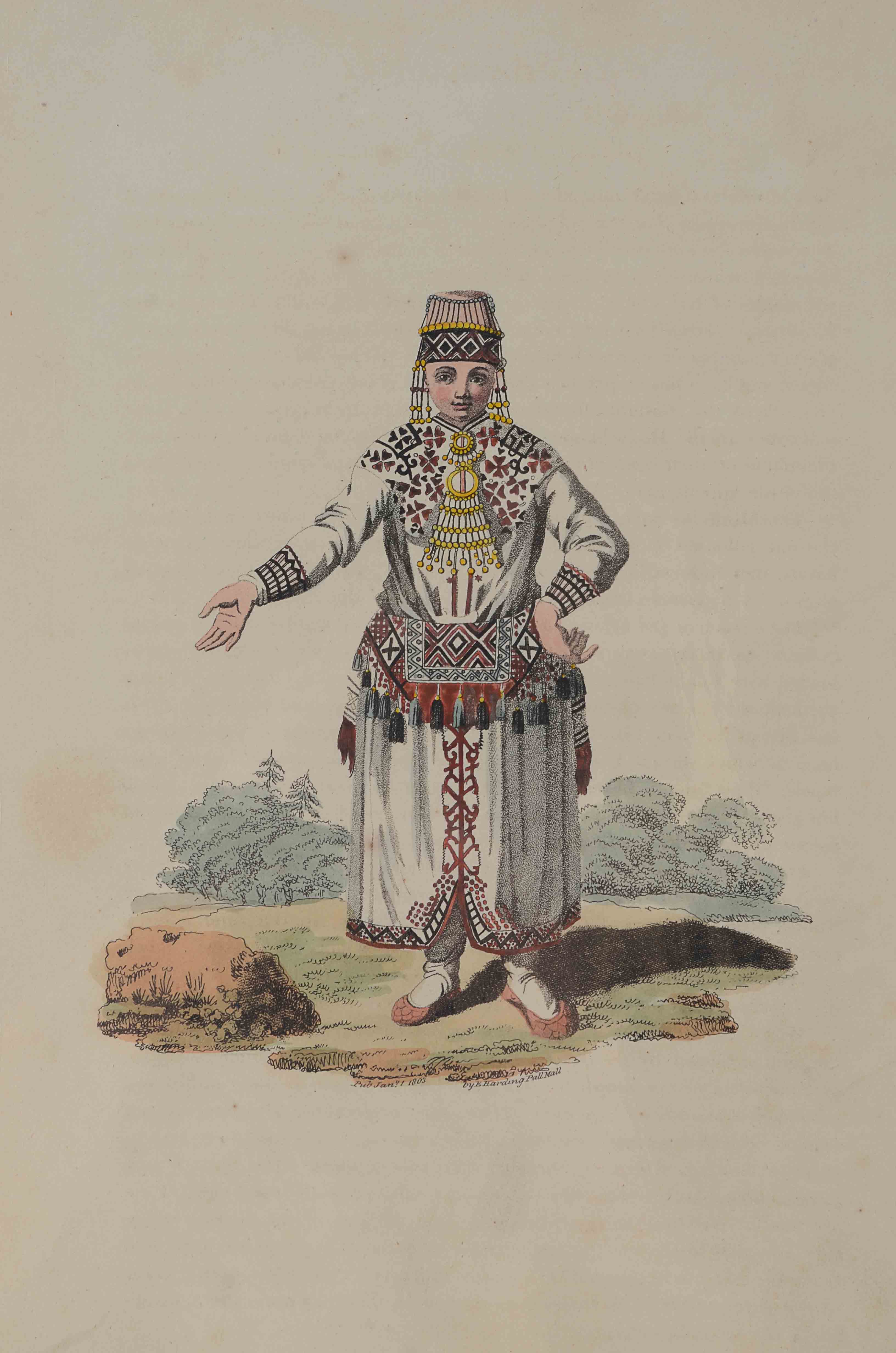 Triplet of Anthropological Prints